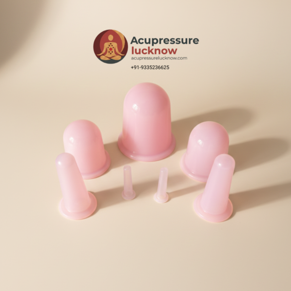 Silicone Vacuum Cupping Set - (7 Pcs)