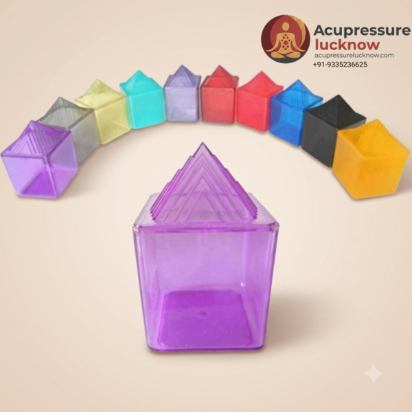 Colour Water Pyramid Therapy Tool