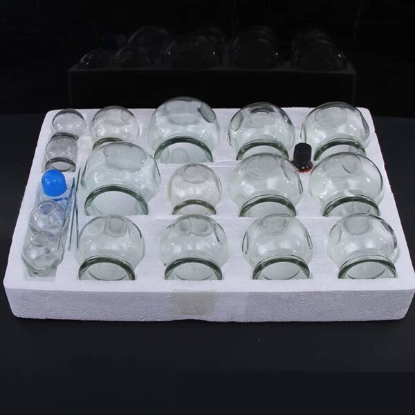 Fire Cup Glass Set – Traditional Fire Cupping (16 Pcs)