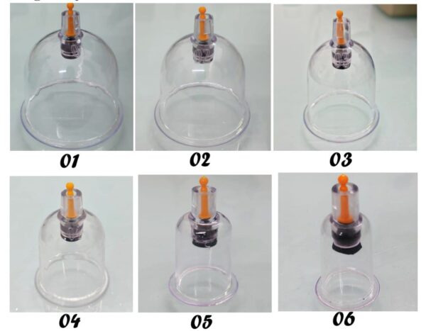 Loose cup for hijama therapy available in 6 size