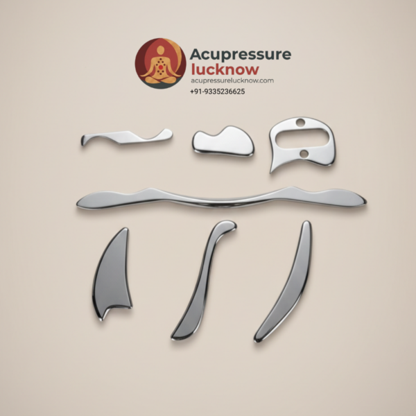 Stainless Steel Gua Sha Facial Tool for Face and Neck Massage