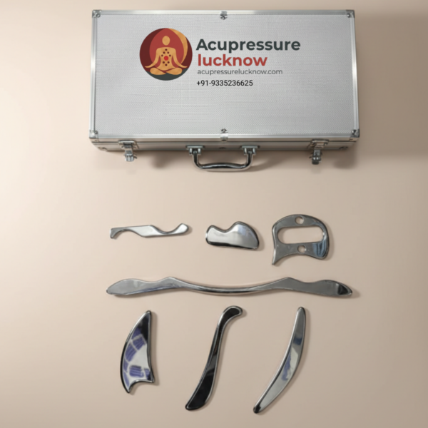 Stainless Steel Gua Sha Facial Tool for Face and Neck Massage