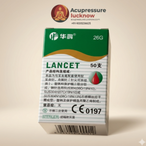 Hijama Needle Set of 50 pcs 26G for Acupressure, Acupuncture and Cupping Therapy