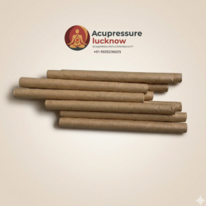 Moxa Stick Pack of 10 for Moxibustion Therapy, Wellness & Natural Heat Therapy