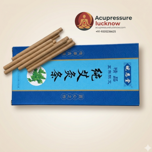 Moxa Stick Pack of 10 for Moxibustion Therapy, Wellness & Natural Heat Therapy