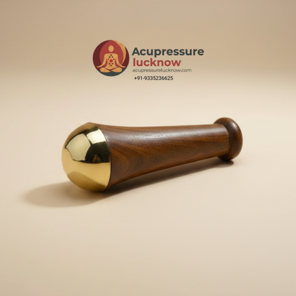 Kansa Vatki for Foot and Body Massage Ayurvedic Wellness Tool