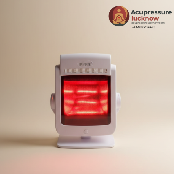 Infrared Heat Therapy Lamp, Red Light, Adjustable Stand